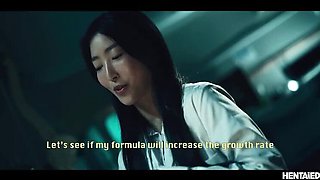 Asian Hentai Futanari Monster Fucks BBW - Creampie & Cum in Mouth