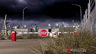 Energetic beauty's blowjob sex