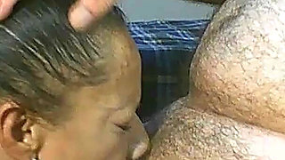 Cougar Cum Swallow - on Her Knees Sucking My Cock