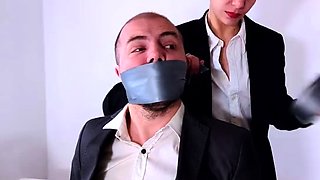 Bondage Kitties - My sexy boss tie me first day of job