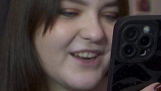 Porn Story - They Share a Cum-filled Kiss Together After a Sweet Pegging