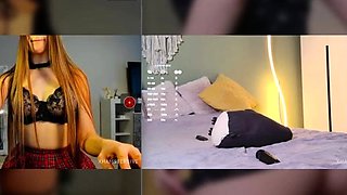 Big boobs milf masturbates with her dildo