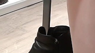 I Went Shopping with a Beautiful Slut and Persuaded Her to Take off Her Panties and Show Her Pussy.