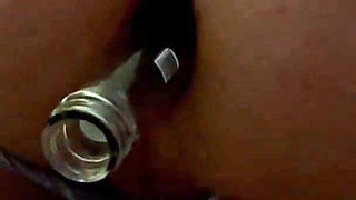Compilation of Bottle in Thong Guy's Ass