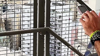 Brunette with the Ass Swallowed My Cock with Her Ass