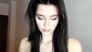 Hot Busty Webcam Babe Masturbate Solo