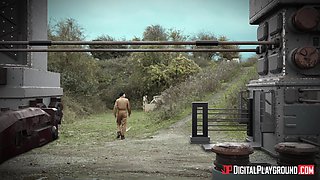 Stunning pornstars thrilling adult scene