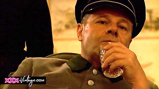 Naughty sweet one's brunette video