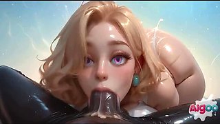Big Tits Blonde BBW MILF Riding BBC Compilation - Hot Anime Hentai 3D Sex Trailer