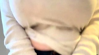 Brunette Couch Webcam Solo Fun Masturbating