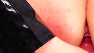 Teacher and student roleplay, fetish BDSM throat and pussy rough fuck
