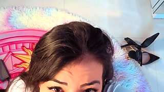 Your Sexy Secretary Giving a POV Blowjob