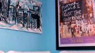 Jessy funny amateur teen brunette toying