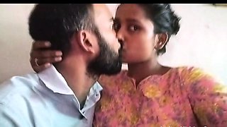 Sucking Indian GF Big Boobs and Blowjob