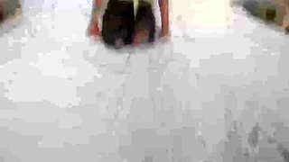 Exotic teen slut enjoys her first mmf