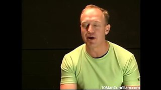 Taylor Lynn Takes 10 Man Cum Slam Gangbang - Blonde MILF Deep Throat & Swallowed Loads