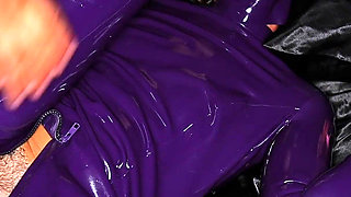 Rickysroom the Plum Latex Anal Affair with Liz Jordan