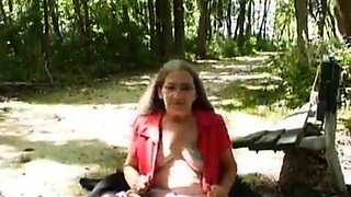 Fucking in the Park, a Dirty Granny