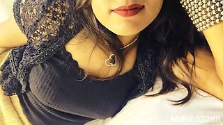 Mahi 2224 - Hot Step Sister Fucks Hard in Hindi - Hairy Pussy, Doggy Style & Dirty Talk