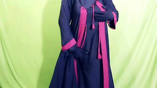 Husband Wife Of Indian Desi Village Enjoying In The Field In Winter