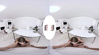 VIRTUAL TABOO - Hot Threesome With Cute Stepsis And Her
