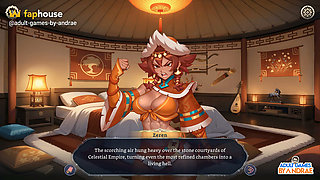 Harem Fantasy - Bikini Tales Dlc Gameplay Part 1: Xulang's Cowgirl Sex H-scene