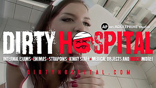 Nurse Calisi Ink double penetration humiliation at DirtyHospital