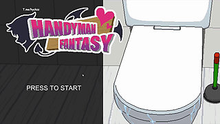 Hentai Game - Handyman Fantary - Ntr Minotaur's Wife Bella H Scenes