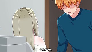 Chuhai Lips. Cheating Busty Blonde MILF seduced her brother's friend