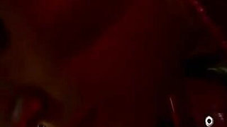 Moored humiliated slave