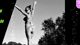 Real amateur outdoor couple enjoying hard fucking action