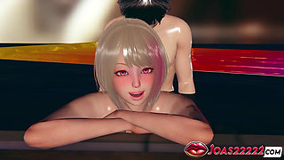 Kurumi Pool 3D Hentai - Spooning Pose Fuck, POV Anal Missionary, Underwater Doggystyle Cumshot