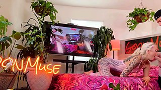 Amateur Babe Treats Massive Dick