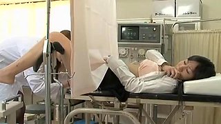 Lesbian Gynecologist  Voyeur Japanese Strap-On: Big Tits, Asian  Toy Porn