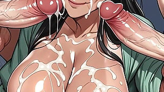 Wrinkled Mature Blowbang Ai Cartoon Style XXX
