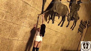 Ana Spears Wild Outdoor Latina Nudity in Public