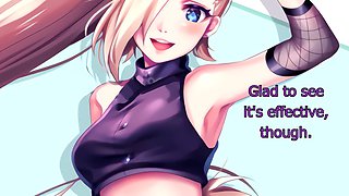 Sweet make-out session in the woods with Ino from Naruto