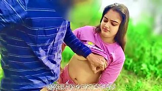 First Time Sex with Innocent Desi Village Girl in Jungle - Tight Pussy Fucking