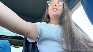 Flawlessmelissa, the smoking goddess, turns into a human ashtray for her smoking fetish