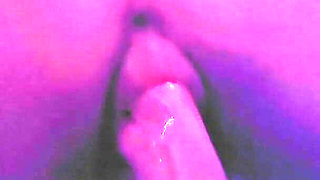 Riding V's Fist with My Pumped Swollen Pussy in the Dark