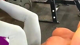 At the Gym Topless, Like This Video if You Would Workout with Me..‍