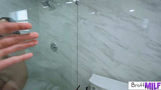 it's going to be our little hidden" - brattymilfs engage in secret taboo porno with stepsons