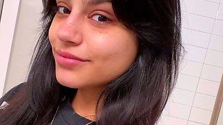 Horny amateur couple close up anal on webcam