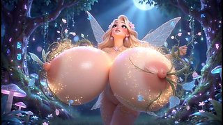 Barbie Slave Gets Orgasm Vines Fuck in Magical Forest - Tit Squeezing, Ass Pounding & Spanking