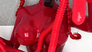 Red Sniff Dildo
