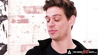 Sophisticated Cesar Xes and Electra Rayne - bisexual video - We Swing Both Ways
