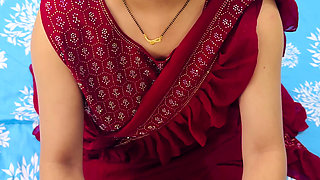 Cute Saree Bhabhi Gets Naughty with Her Devar for Rough and Hard Sex After Smoke with Her in Hindi