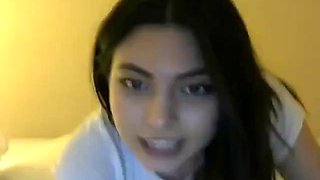 Watch Half Asian slut masturbates on cam - Webcam, College, Flashing Porn