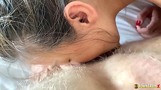 Johntronx - Perfect Rimjob and Blowjob From a Hot Thai Babe