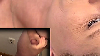 Shoot Your Cum All Over My Face and on My Tongue!